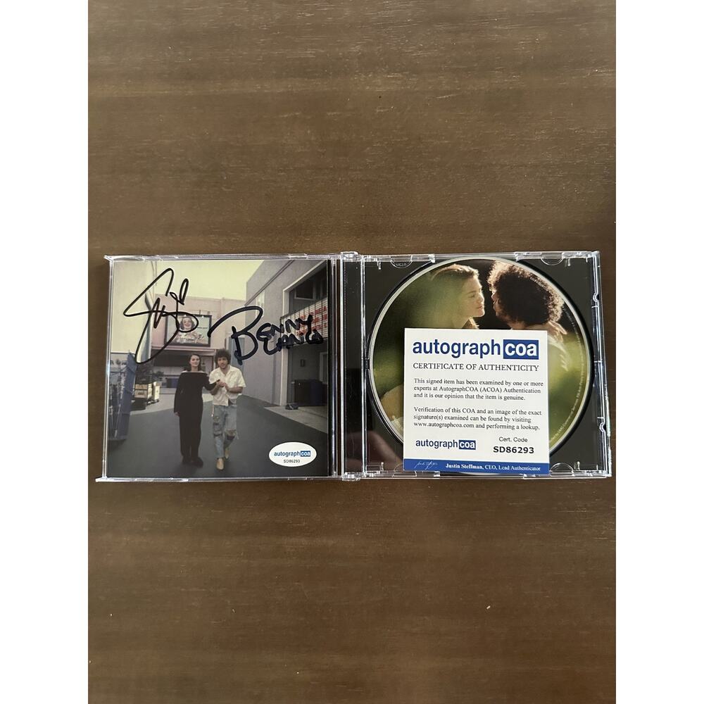 Signed Selena Gomez Benny Blanco I Said I Love You First CD ACOA COA #SD86293